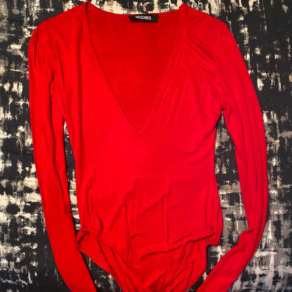 Red bodysuit - Picture 2 of 4
